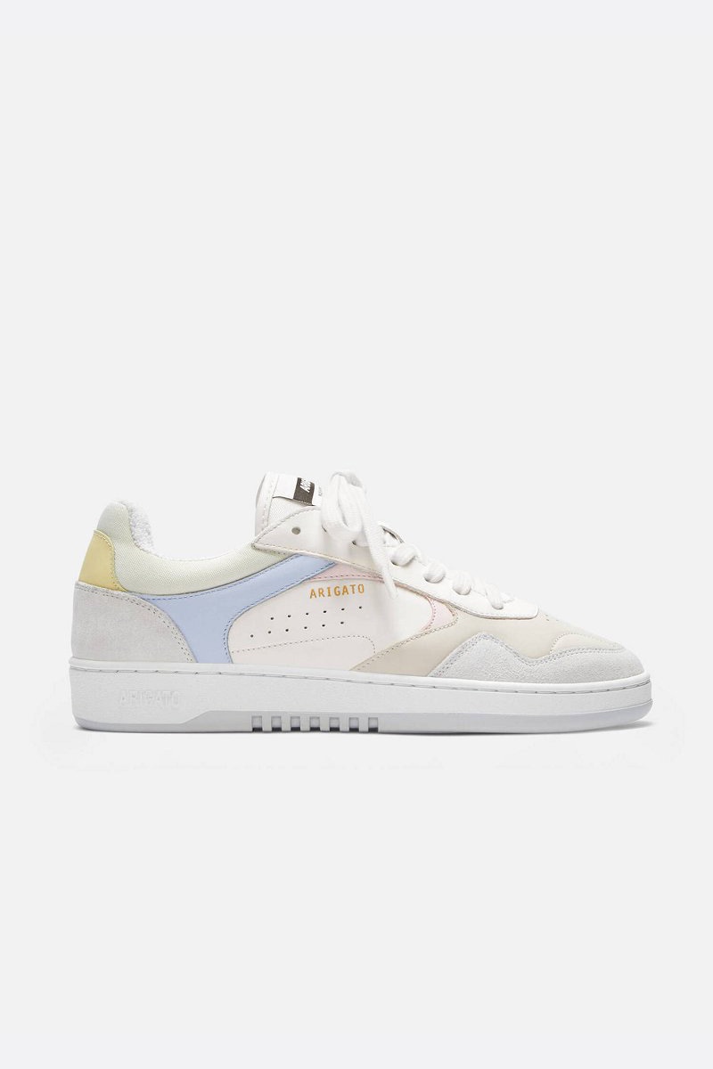 Basket Axel Arigato ARLO Blanche Bleu Femme | YQN-59654987